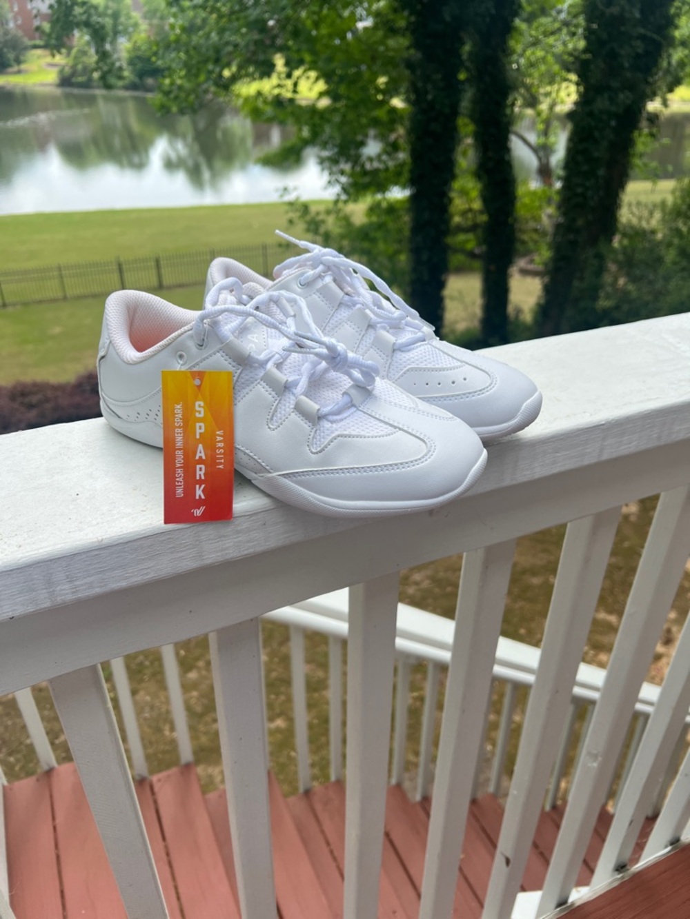 NWT Varsity spark cheer shoes size 8